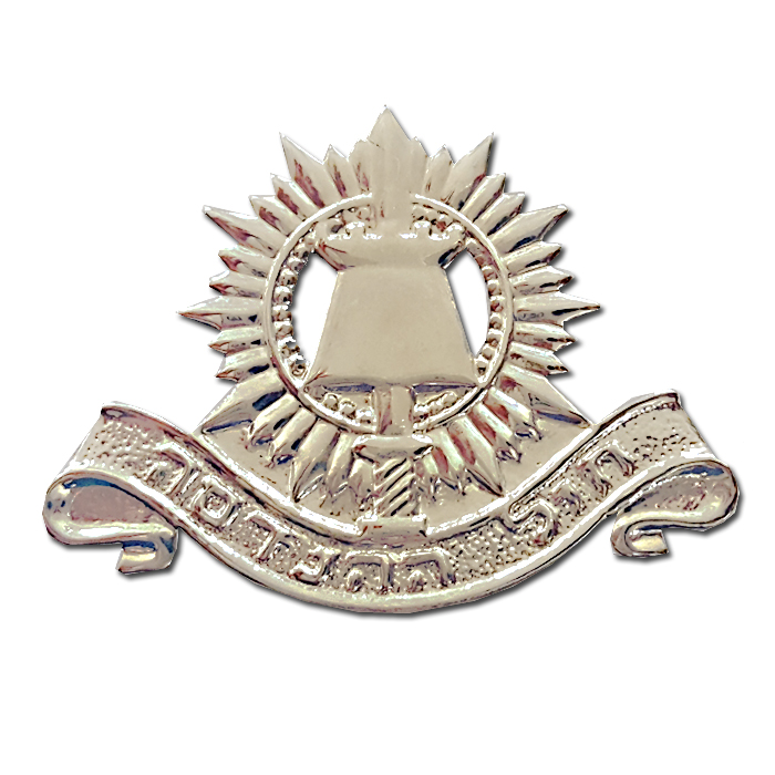 Combat Engineering Corps Silvered Beret badge