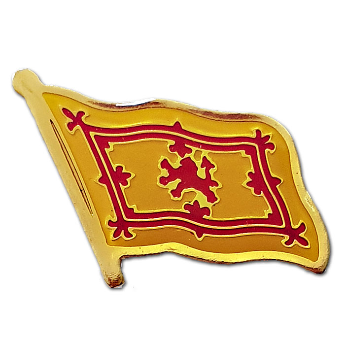 Flag of the King of Scots Enamel
